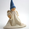 Immagine di Bambola a sacchetto con cappello blu con o senza anello massaggia gengive